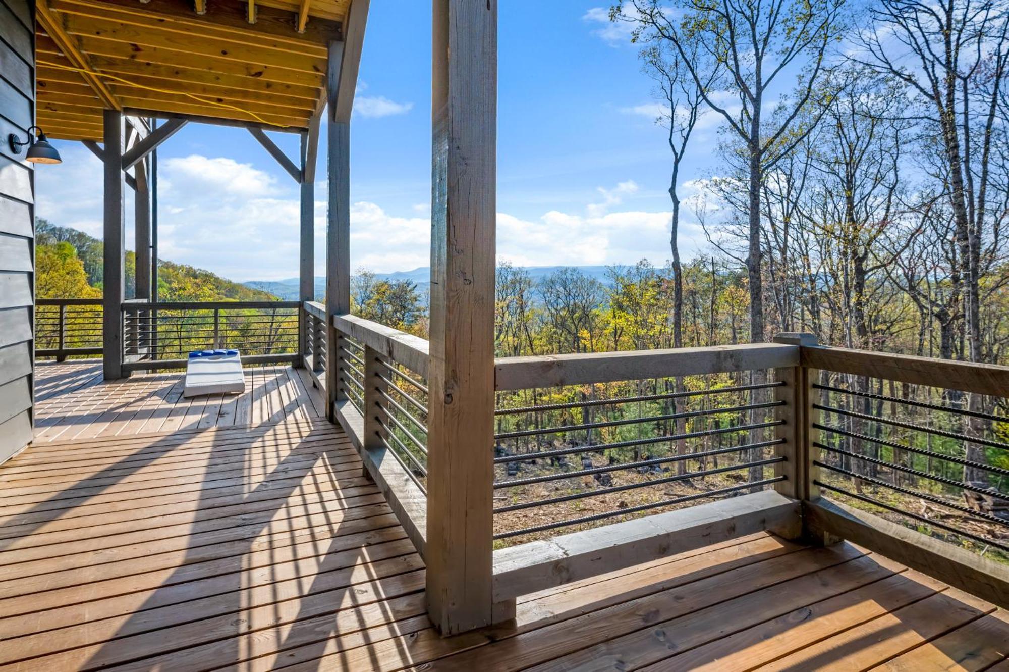 Mountain Air - Luxury Mountain View Cabin Blue Ridge Exterior photo