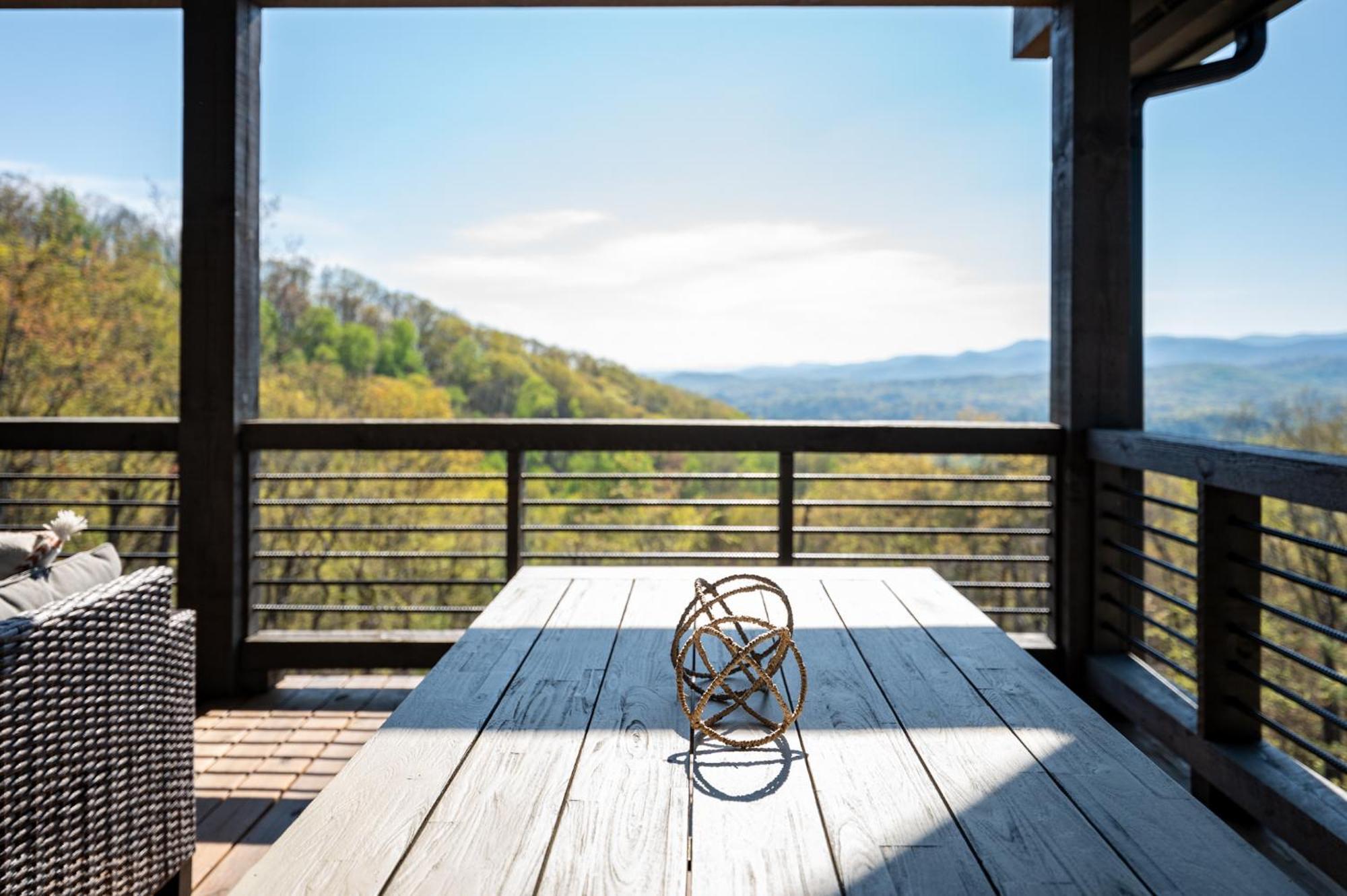 Mountain Air - Luxury Mountain View Cabin Blue Ridge Exterior photo