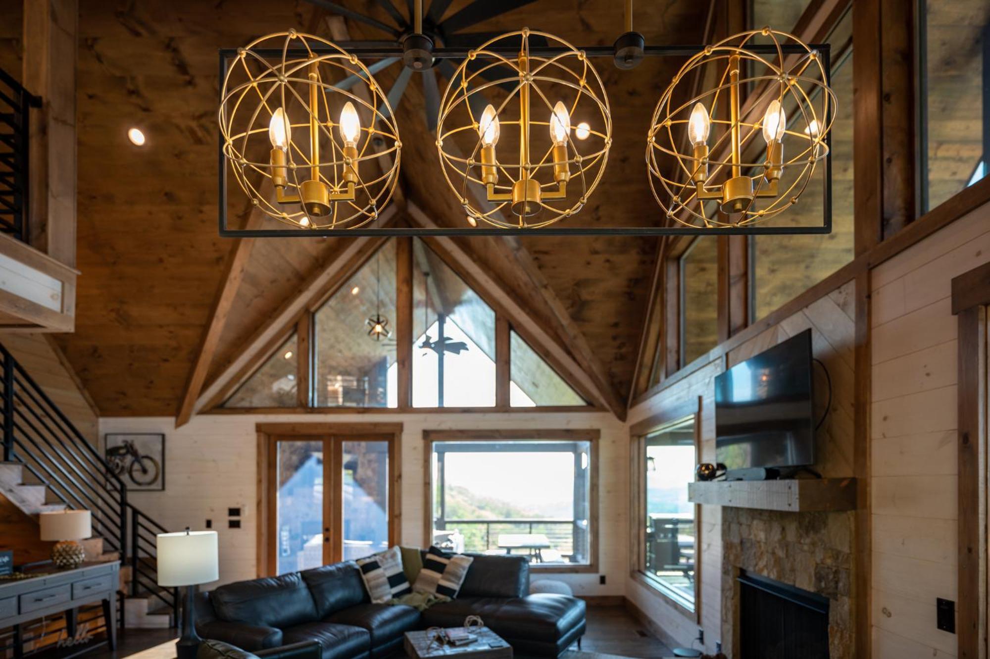 Mountain Air - Luxury Mountain View Cabin Blue Ridge Exterior photo